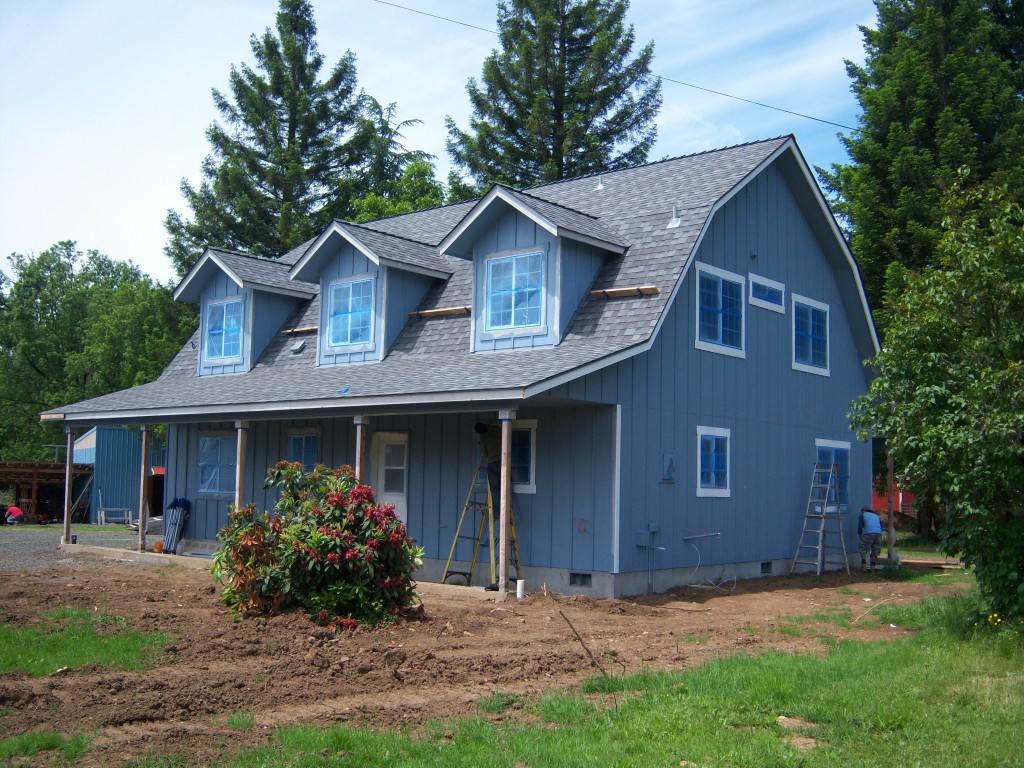 house built quickly by a sweet home oregon builder